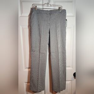 NWT Izod PerformX Stretch Black And White Gingham Golf Pants Size 10